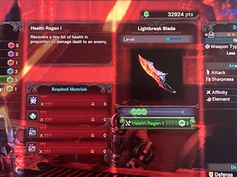 mhw weapon augment|mhw iceborne health regen augment.